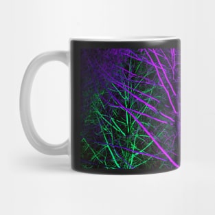 The lighting on the trees Mug